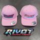 Casquette RIVOT Racing brodé Rose