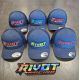 RIVOT Racing Embroidered White Cap