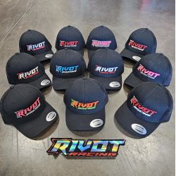 Casquette RIVOT Racing Noir Casquette RIVOT Racing Noir