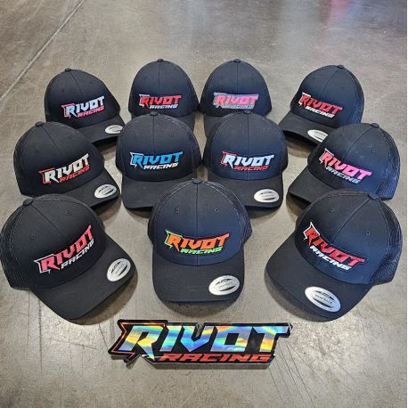 Casquette RIVOT Racing brodé Noir