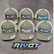 Casquette RIVOT Racing brodé Vert Kaki et Beige