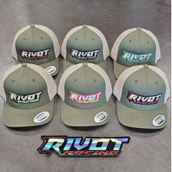 RIVOT Racing Cap Khaki Green and Beige RIVOT Racing Cap Khaki Green and Beige