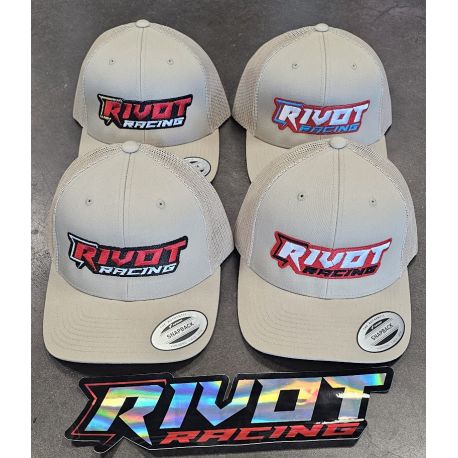 Casquette RIVOT Racing brodé Beige
