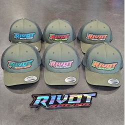 Casquette RIVOT Racing Vert Kaki Casquette RIVOT Racing Vert Kaki