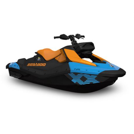 Seadoo Spark Trixx 1-seater jet ski Blue and Orange 2026