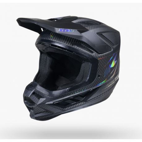 Titanium Carbon Holographic Generic Helmet