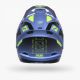 Titanium Graphic Neon Red Helmet