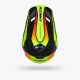 Kenny Performance Graphic Racing Neon Yellow Helmet