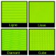 Rouleau de 1m x 1.50m vert