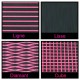 Rouleau de 1m x 1.50m noir et rose