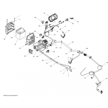 CABLAGE PRINC., WIRING HARNESS, 278002814