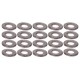 Lot of platinum washers ZR x20