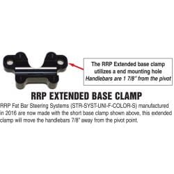 Enlarged lower support for RRP plate Enlarged lower support for RRP plate
