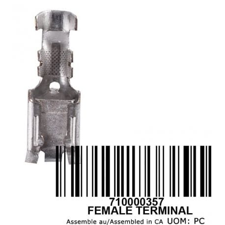 Female terminal, 710000357