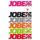 JOBE Stickers - DIECUT STICKER 25X 6.5CM