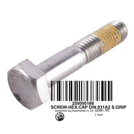 SCREW-HEX.CAP DIN.931A2 S.GRIP