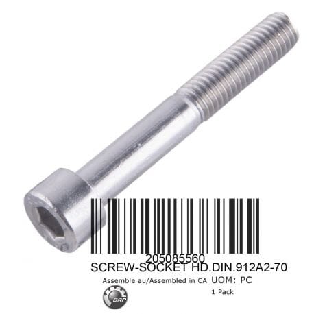 SCREW-SOCKET HD.DIN.912A2, 205085560