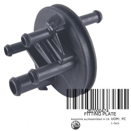 PLAQUE RACCORD *FITTING PLATE, 267000474