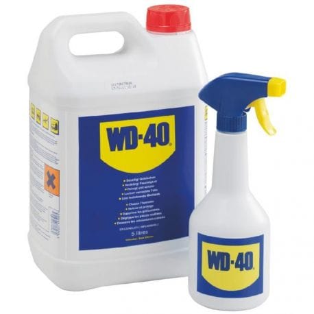 WD40 5 litres (vendu avec ou sans pulvérisateur) 5L + pulvérisateur