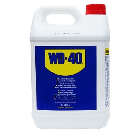 WD40 5 litres (vendu avec ou sans pulvérisateur)