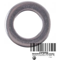 WASHER-FLAT DIN.433A2, 234080600 WASHER-FLAT DIN.433A2, 234080600