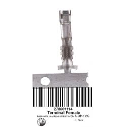 COSSE FEMELLE  *TERMINAL-FEMAL, 278001114 COSSE FEMELLE  *TERMINAL-FEMAL, 278001114