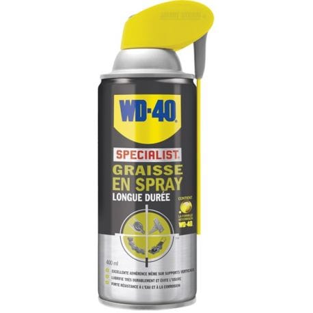 Spray graisse 400ml 3-EN-UN pour câble