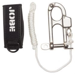 Quick release buckle with JOBE clip