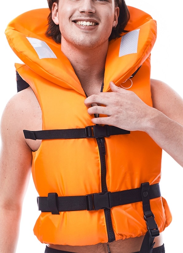 Gilet de sauvetage JOBE 100N Comfort Boating Vest Orange - 244817579 -  Promo-jetski