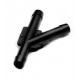 Y plastique d'essence Hot Products 1/4''''x1/4''''x1/4'''' (noir)