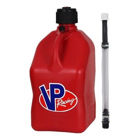 Red Square Bottle VP racing 20L Can + pipes