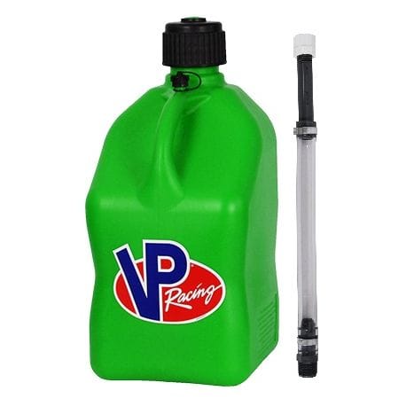Green Square Bottle VP racing 20L Can + pipes