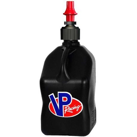 Black Square Bottle VP racing 20L Can / Auto / Stop cap