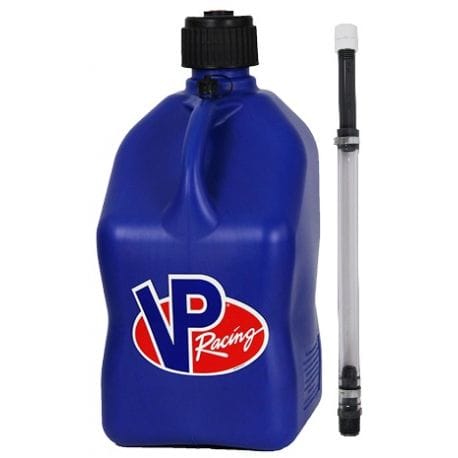 Blue Square Bottle VP racing 20L Can + pipes