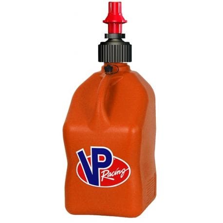 Orange Square Bottle VP racing 20L Can / Auto / Stop cap