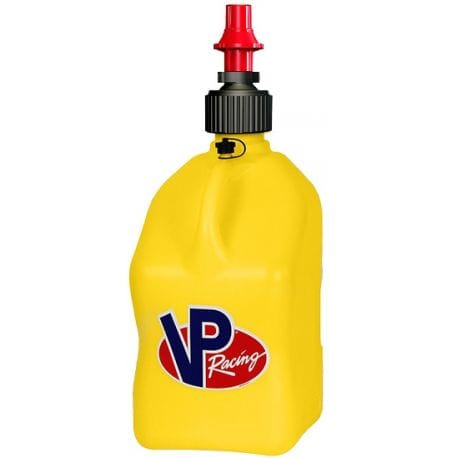 Yellow Square Bottle VP racing 20L Can / Auto / Stop cap