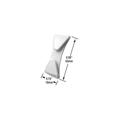 Helmet Mask Mounting Kit White