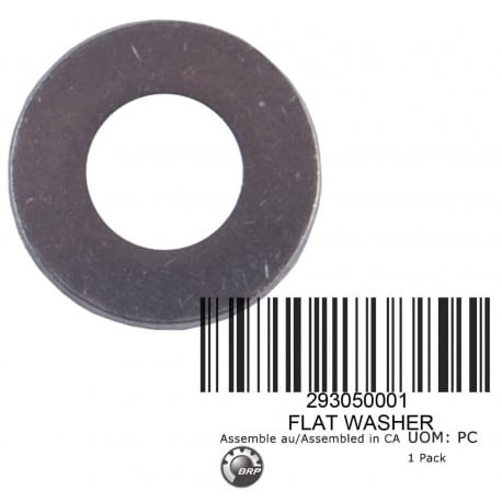 Rondelle plate, flat washer 