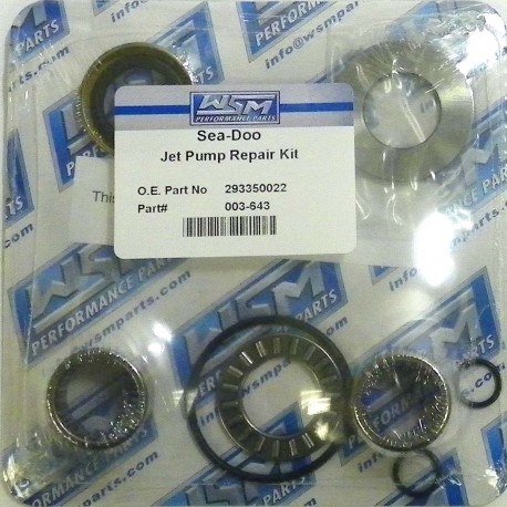 Turbine bearing kit for Seadoo jet ski 003-643