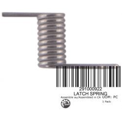 RESSORT LOQUET, LATCH SPRING, 291000922 RESSORT LOQUET, LATCH SPRING, 291000922
