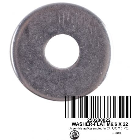 WASHER-FLAT M6.6 X 22