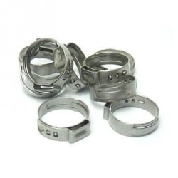 Lot 10 colliers à pincer 3/8'' (9.52mm) Lot 10 colliers à pincer 3/8'' (9.52mm)
