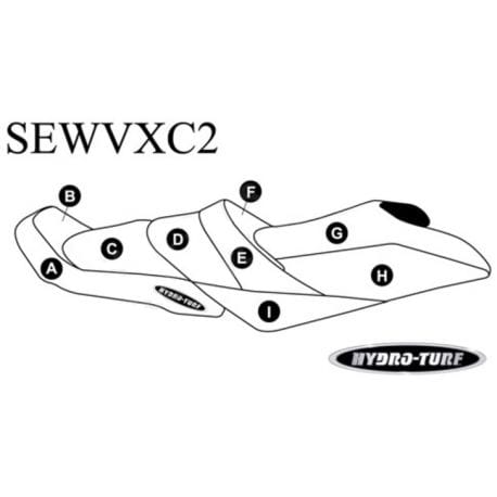 Seat cover VX Cruiser (15-17), VX Cruiser HO, VX Ltd (16-17)