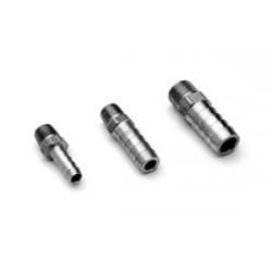 Straight brass insert for 1/4'' (6mm) fuel hose Straight brass insert for 1/4'' (6mm) fuel hose