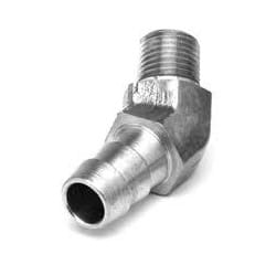 45° brass insert for 3/8'' (9.5mm) hose 45° brass insert for 3/8'' (9.5mm) hose