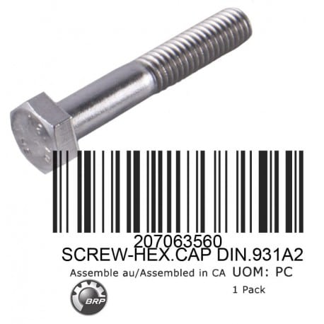 SCREW-HEX.CAP DIN.931A2