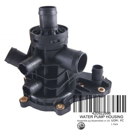 BOITIER POMPE E, WATER PUMP HOUSING, 420922686