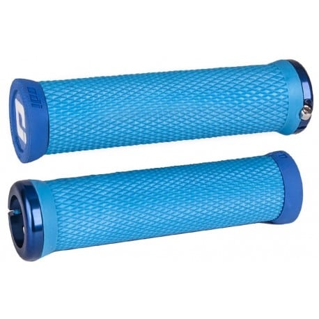 Poignées ODI Ruffian 135mm sans collerette Bleu turqoise