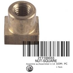 NUT-SQUARE 211100033  NUT-SQUARE 211100033