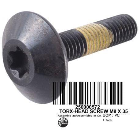 Torx-Head Screw M8 X 35